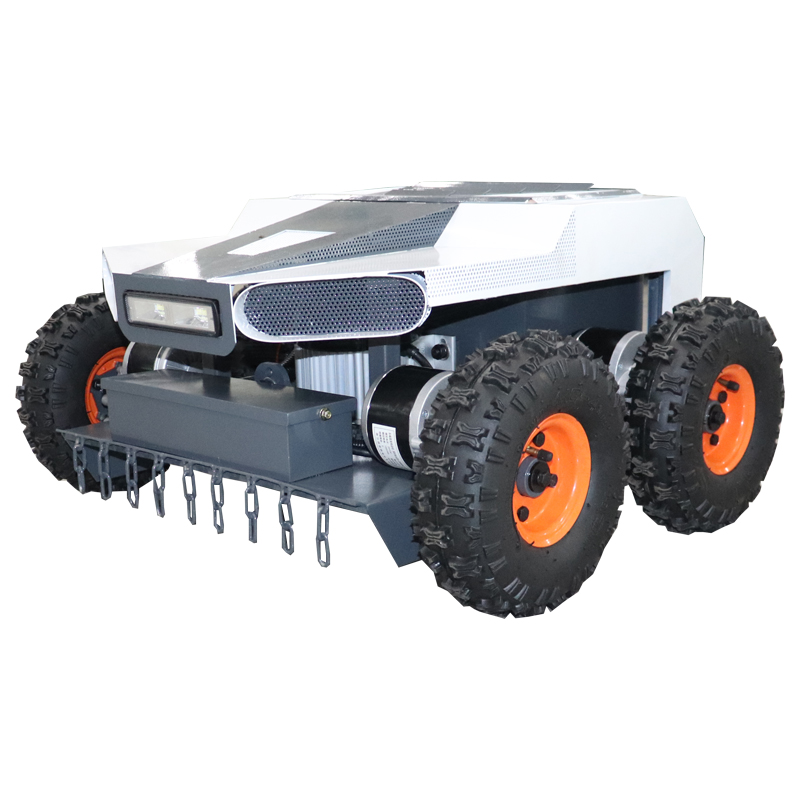 remote control rotary garden robot mower machine