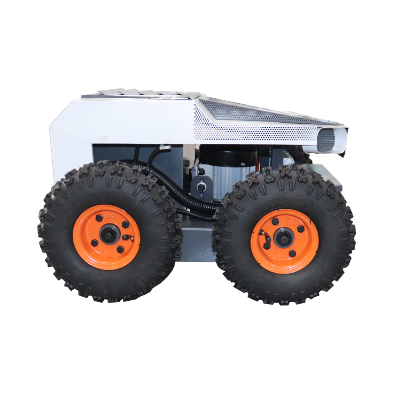 remote control rotary garden robot mower machine