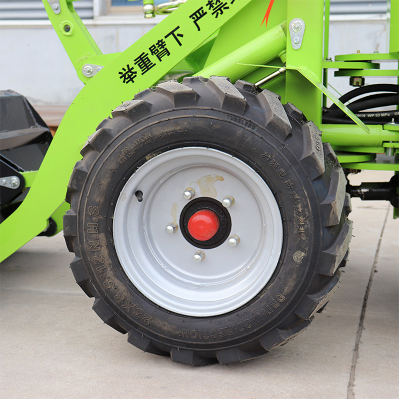 small wheel loader suitable for gardens farms and home orchards
