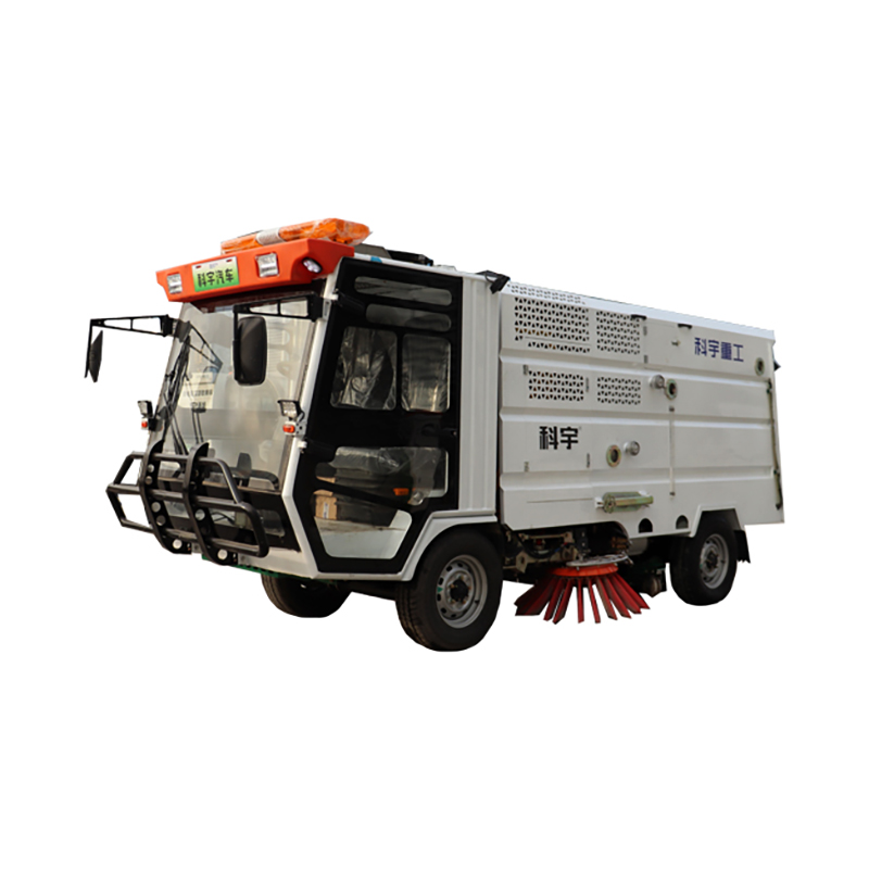 New design four wheels cleaner floor sweeper trucks made in China