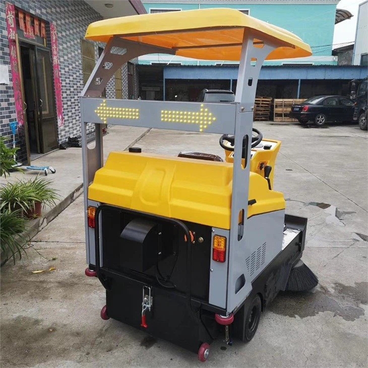 Street Dust Cleaning Riding Driving Floor Sweeper
