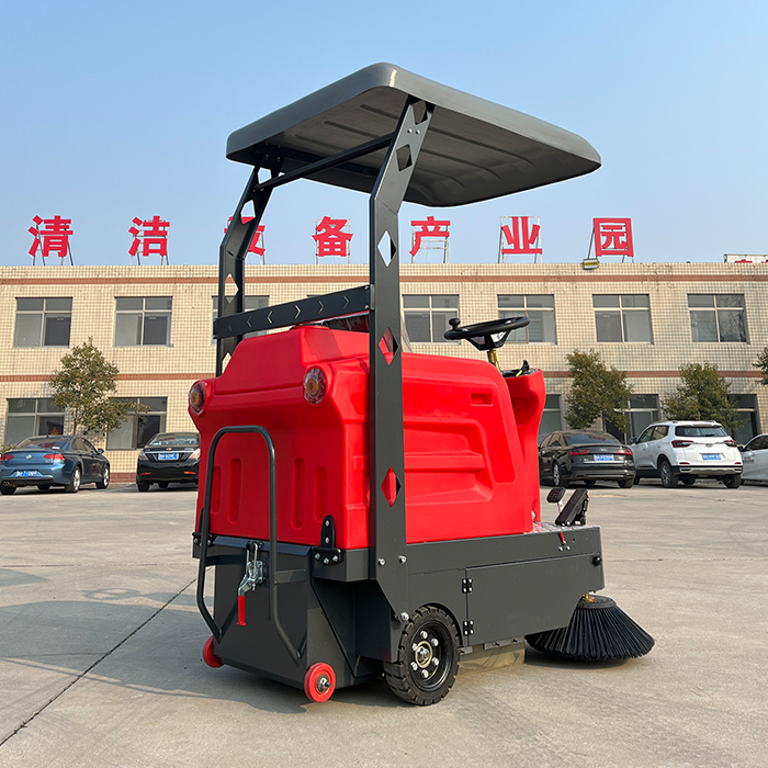Rotational molding shell multi functional industry road sweeper truck vacuum sweeper