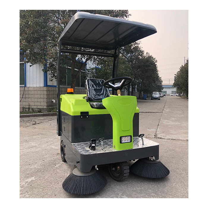 High quality cheap Electric Cleaning Car Sweeper Machine Ride On Road Sweeper Street Sweeper