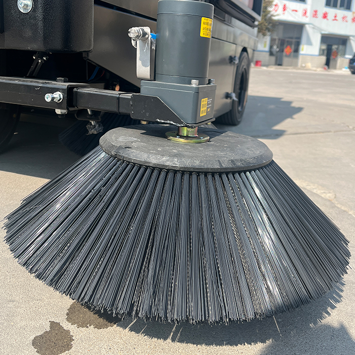 Electric Sweeper Factory District Outdoor Road Sweeper Driving Street Sweeper