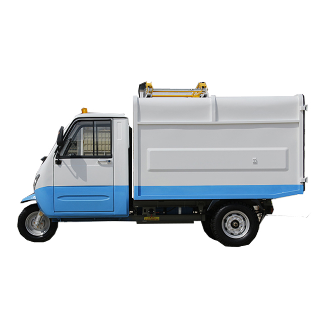 Chinese Manufacturer cheap High Quality Mini side loading Garbage Truck Tricycle
