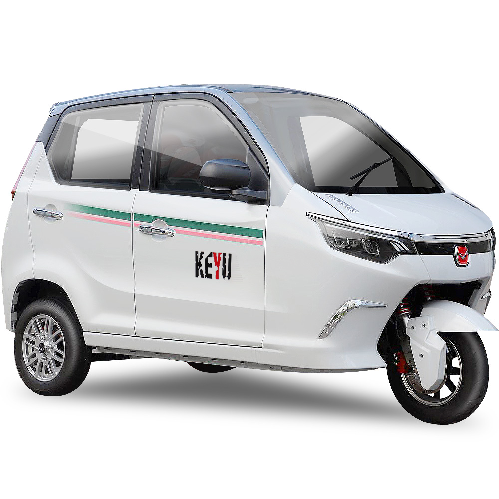 Keyu 2025 New Authentic EEC Closed X5 60V 80AH 3000W 45KMH Electric Tricycles
