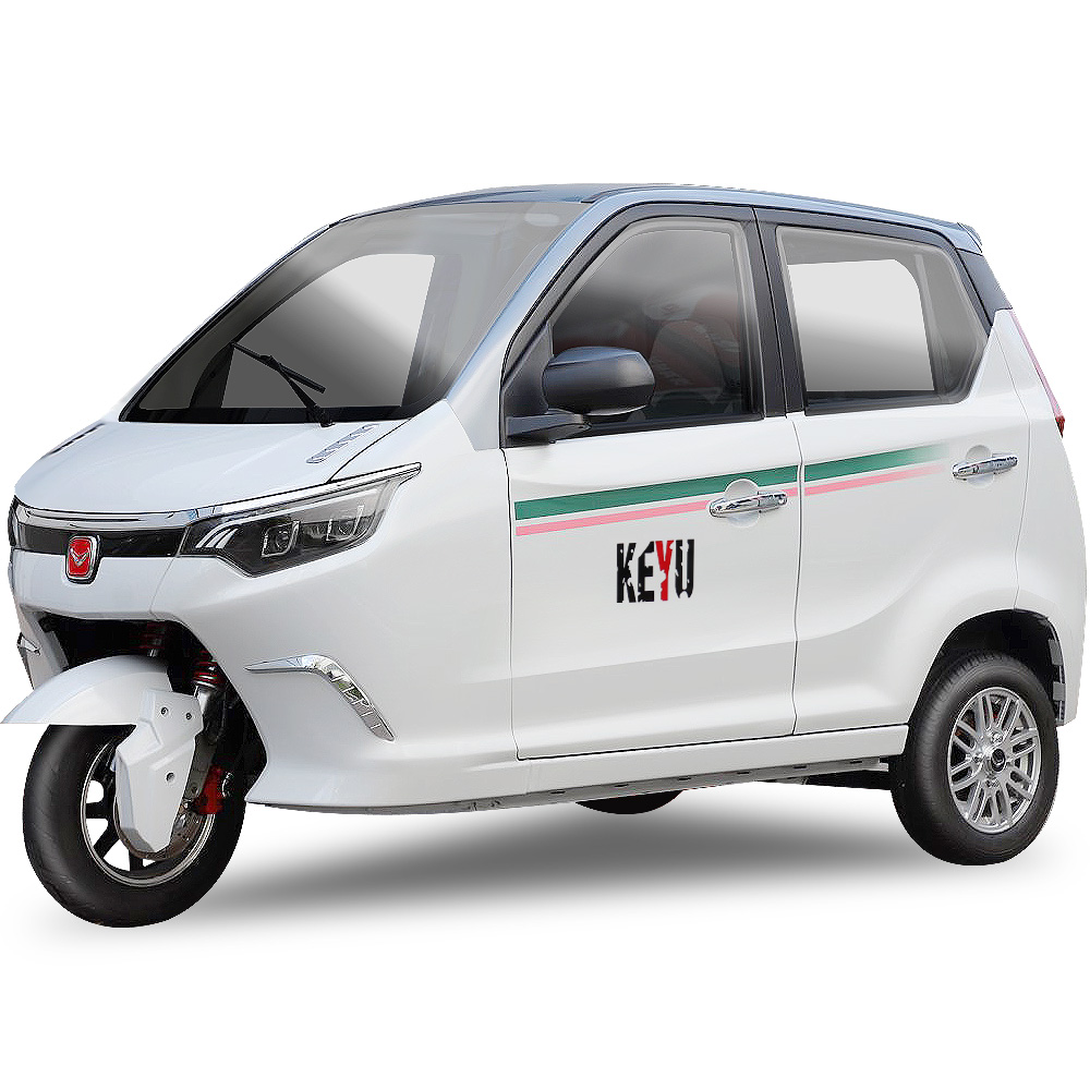 Keyu 2025 New Authentic EEC Closed X5 60V 80AH 3000W 45KMH Electric Tricycles