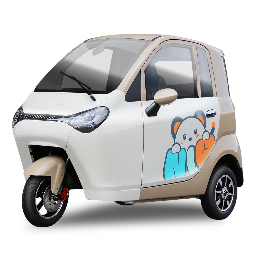 Keyu Fashion-Forward X3 45km/H 60V80AH 2500W Electric Cargo Tricycle Cabin