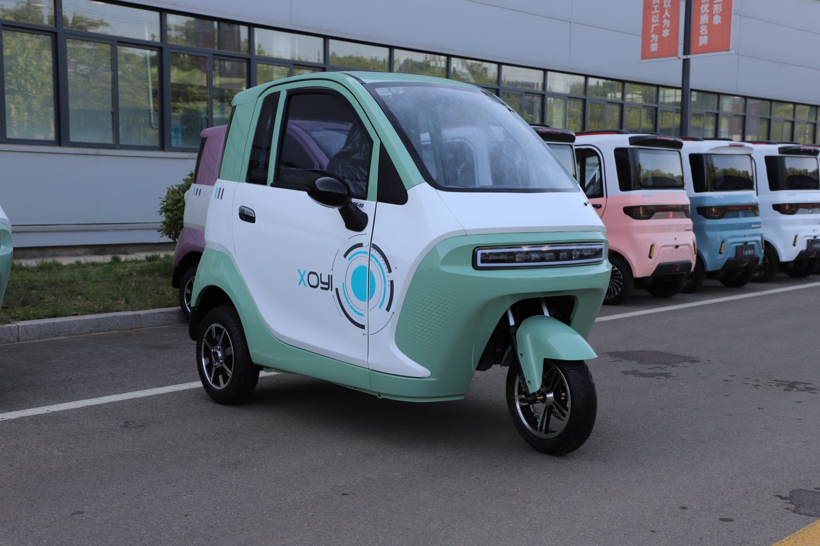 Keyu Open Body A801 60V 1500W 800W Electric Tricycles