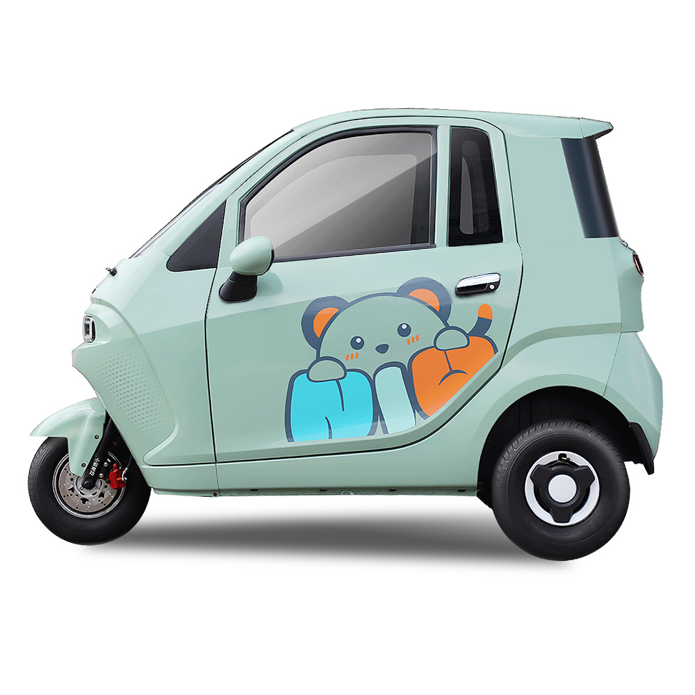 Keyu Wholesale Prices Closed A800 60V 80AH 45KMH  1000W Electric Tricycle